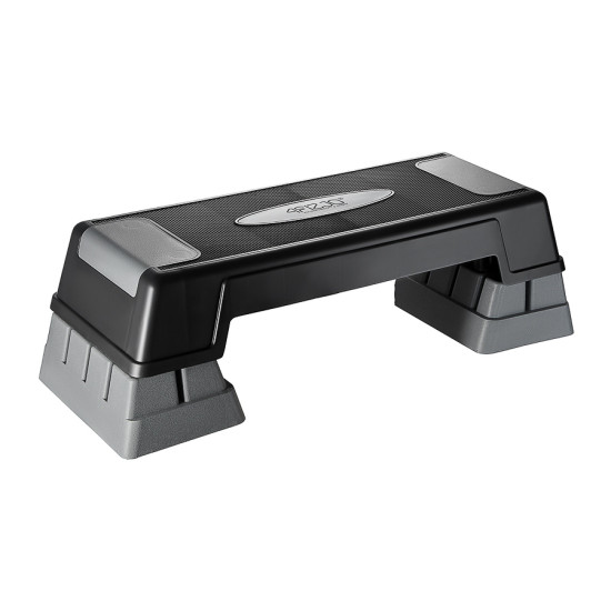 Купити Степ платформа  3-ступінчаста 4FIZJO PRO 4FJ0226 Black/Grey у Києві - фото №1